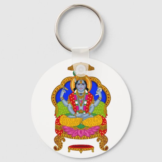 Lord Badrinath Keychain Schlüsselanhänger (Vorderseite)