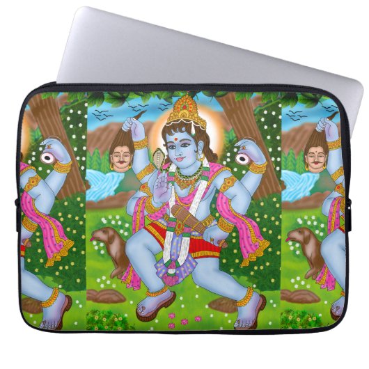 Lord Bairava Laptop Case (Vorderseite)