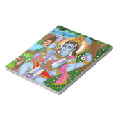 Lord Bairava Notepad Notizblock (Rotiert)