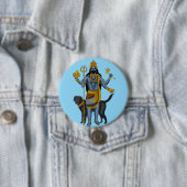 Lord Bhairava Knopf Button (Beispiel)