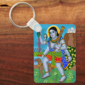 Lord Bhairava Schlüsselanhänger (Vorderseite)