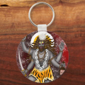 Lord Bhairava Schlüsselanhänger (Vorderseite)