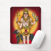 Lord Bhairava Wand Mousepad (Mit Mouse)