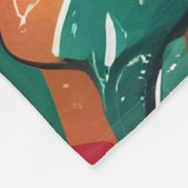 Lord Bless und Behalt Sie Weihnachten Schwarze Fra Fleecedecke (Ecke)