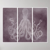 Lord Bodner Triptych in Dusky-Rosa Poster (Vorne)