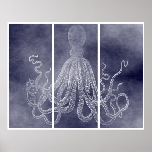 Lord Bodner Triptych in Violet Poster (Vorne)