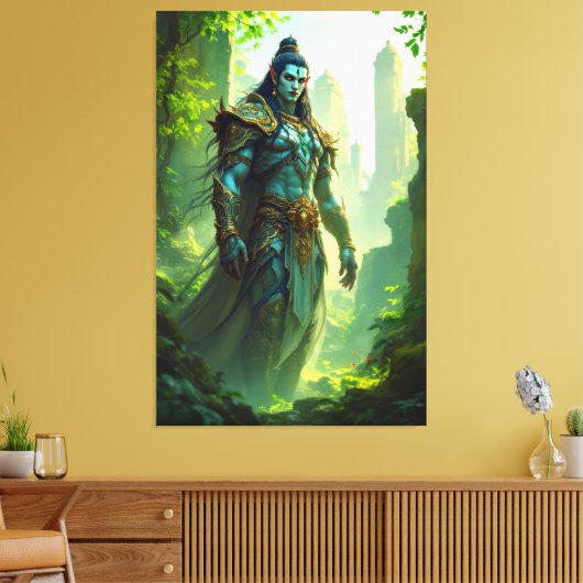 Lord Brahma Canvas Print Picture 3 Leinwanddruck (Insitu (Wohnzimmer))
