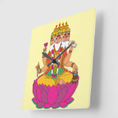 Lord Brahma Wanduhr (Winkel)