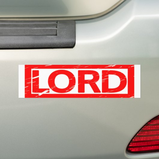 Lord Briefmarke Autoaufkleber (Auf Auto)