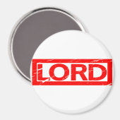 Lord Briefmarke Magnet (Vorderseite/Rückseite)