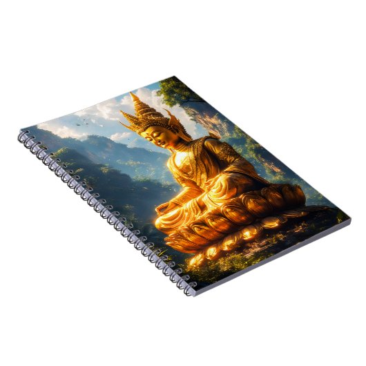 Lord Buddha of the Golden Land Notizblock (Rechte Seite)