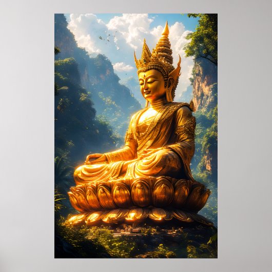 Lord Buddha of the Golden Land Poster (Vorne)