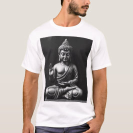 Lord Buddha - Portrait über die Holzkohle T-Shirt