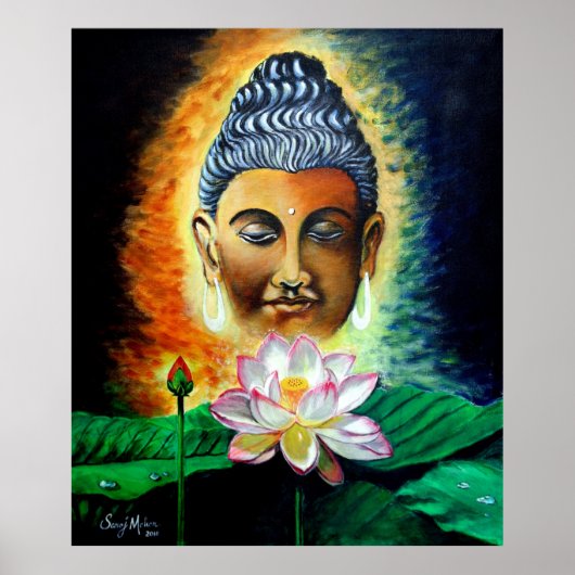 Lord Buddha Poster (Vorne)