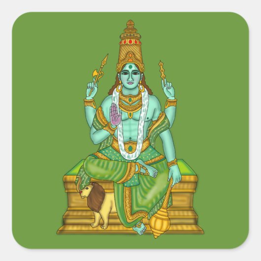 Lord Budh Dev Spirituelle Aufkleber (Vorderseite)