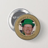 Lord Bürgermeister Limited Pin Button (Vorne & Hinten)