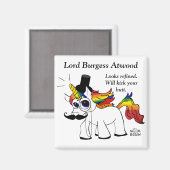 Lord Burgess Magnet - Sieht raffiniert aus... (Vorderseite/Rückseite)