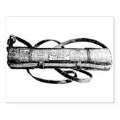 Lord Bury's Leather Telescope Case Briefmarke Gummistempel (Prägung)