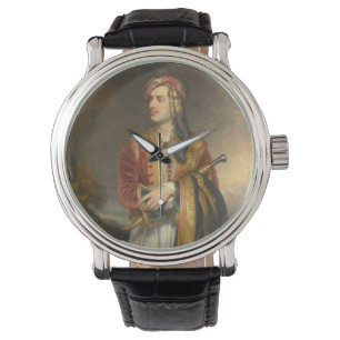 Lord Byron in albanischem Kleid während des griec Armbanduhr