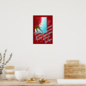 Lord Byron "lass mir noch Liebe" Gedicht Zitat Pos Poster (Küche)