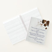 Lord Byron Liebe Letter Inspiration Notizblock (Innenseite)