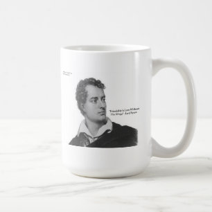 Lord Byron "Liebe W/O Wings" Zitat Geschenke & T-S Kaffeetasse