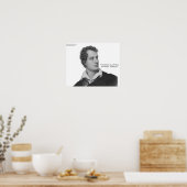 Lord Byron "Liebe W/O Wings" Zitatposter Poster (Küche)
