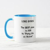 LORD BYRON MUG TASSE (Links)