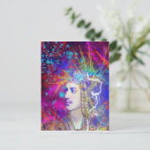 Lord Byron Postkarte (Stehend Vorderseite)