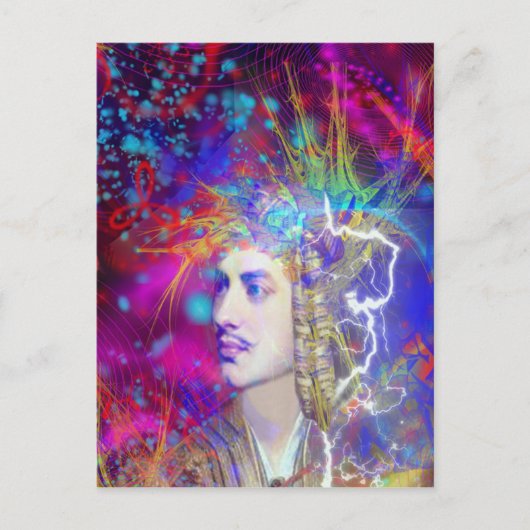 Lord Byron Postkarte (Vorderseite)