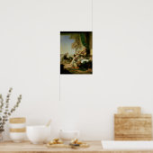 Lord Byron stellt sich im Haus Poster (Küche)