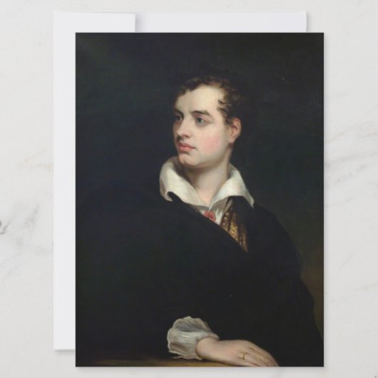 Lord Byron (von Laslett John Pott) Karte (Vorderseite)