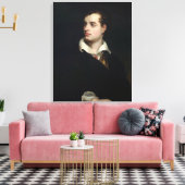 Lord Byron (von Laslett John Pott) Leinwanddruck (Insitu (Wohnzimmer))