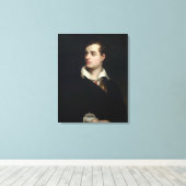 Lord Byron (von Laslett John Pott) Leinwanddruck (Insitu (Holzboden))