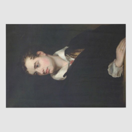 Lord Byron (von Laslett John Pott) Seidenpapier (Vorderseite)