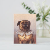 Lord Canine Postkarte (Stehend Vorderseite)