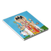 Lord Dattatreya Notepad Notizblock (angewinkelt)
