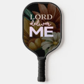 Lord Deliver Me - Bloral Pickleball Schläger (Rückseite)