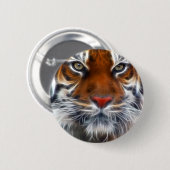 Lord der indischen Dschungel, der königliche Button (Vorne & Hinten)