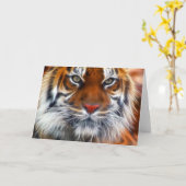 Lord der indischen Dschungel, der königliche Karte (Gelbe Blume)