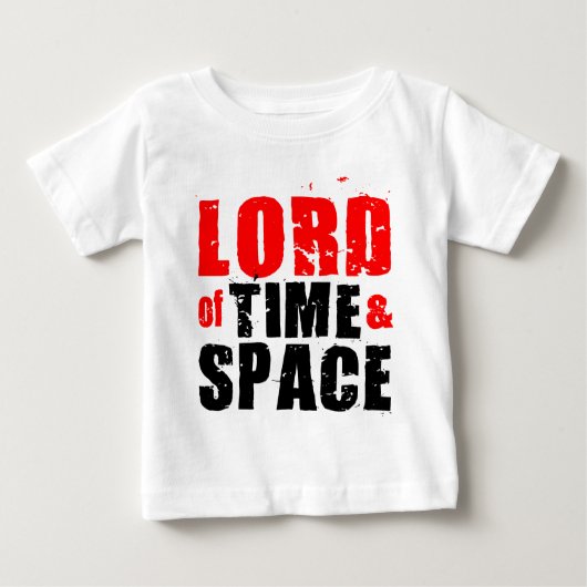 Lord der Zeit und des Raumes Baby T-shirt (Vorderseite)