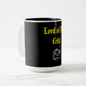 Lord des Crits Zweifarbige Tasse (Vorderseite Links)