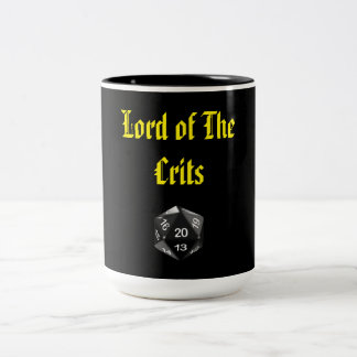 Lord des Crits Zweifarbige Tasse