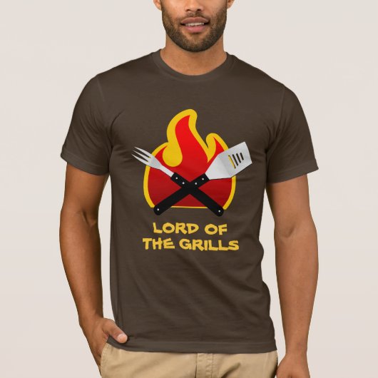 Lord des Grill-Shirts T-Shirt (Vorderseite)