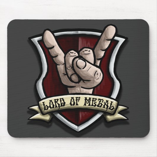 Lord des Metalls Mousepad (Vorne)
