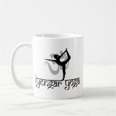Lord des Tanz-Pose Iyengar Yoga-Geschenks Kaffeetasse (Links)