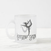 Lord des Tanz-Pose Iyengar Yoga-Geschenks Mattglastasse (Links)