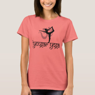 Lord des Tanz-Pose Iyengar Yoga-T - Shirt