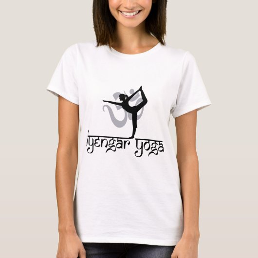 Lord des Tanz-Pose Iyengar Yoga-T - Shirt (Vorderseite)