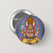 Lord-Dhanvantari-Knopf Button (Vorne & Hinten)